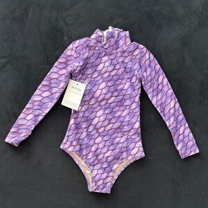 Mott50 Kids Swim One Piece - Purple and Pink